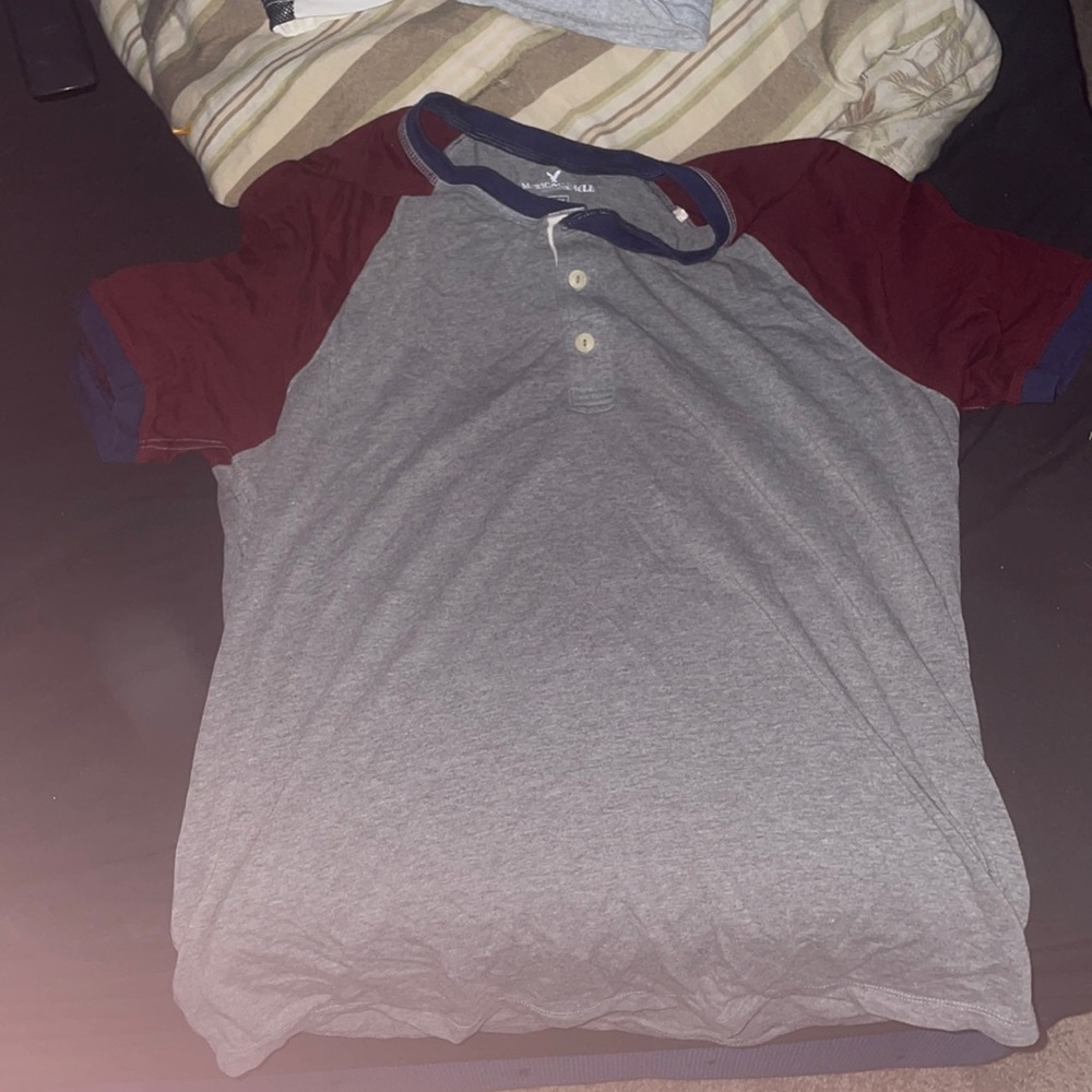 AE flex button shirt